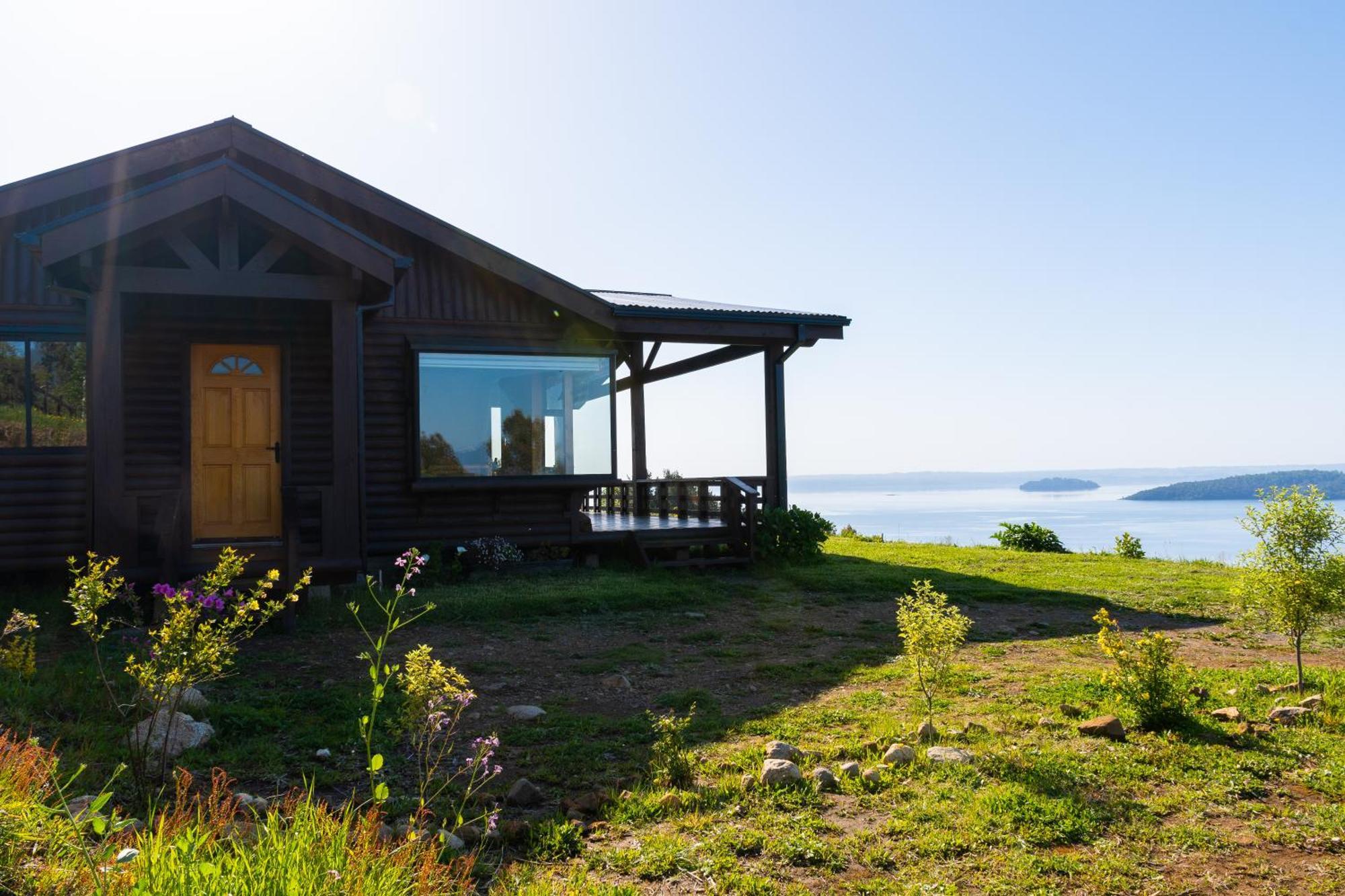 Cabanas Mirador Población Lago Ranco Exterior foto