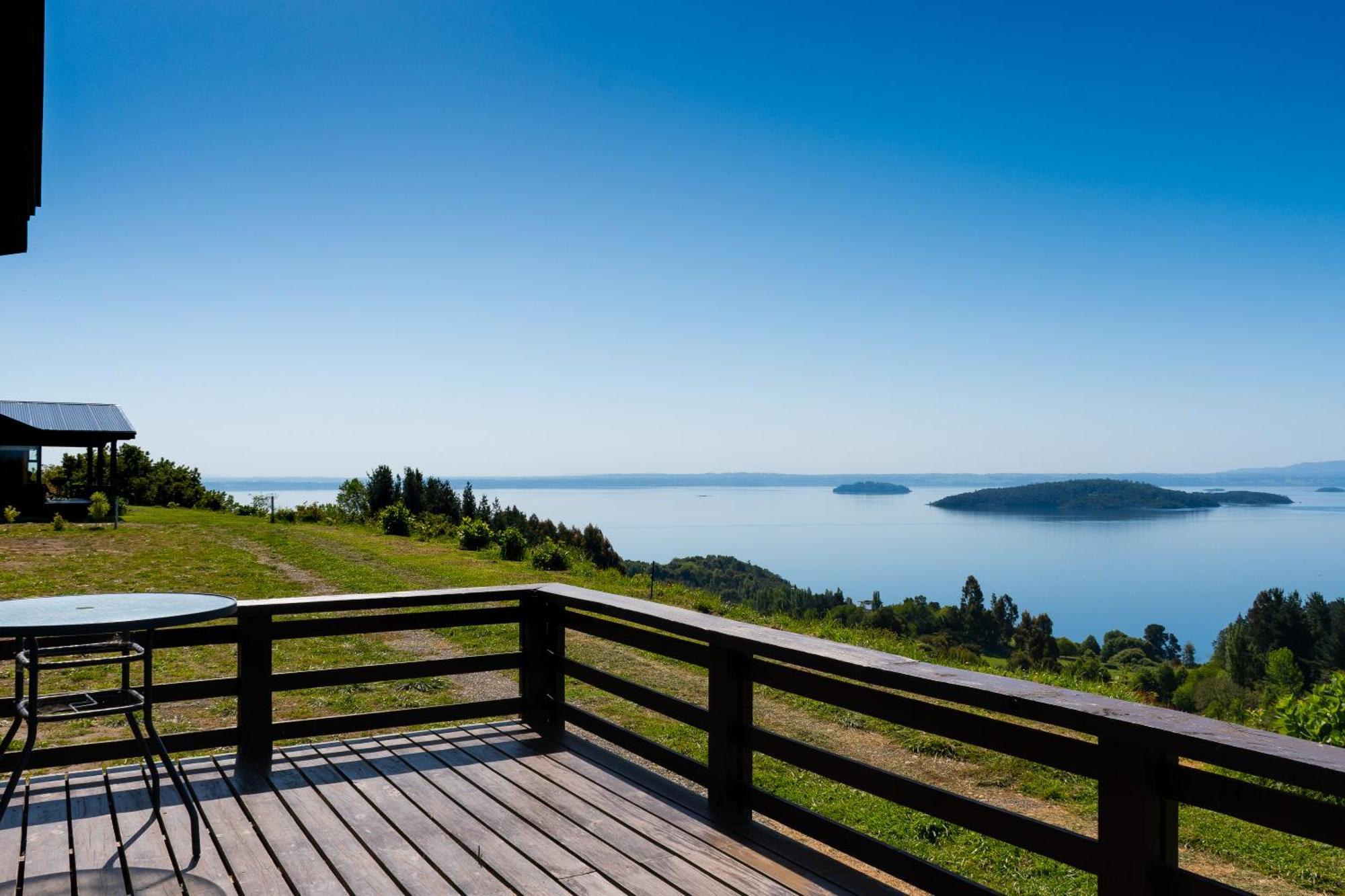 Cabanas Mirador Población Lago Ranco Exterior foto